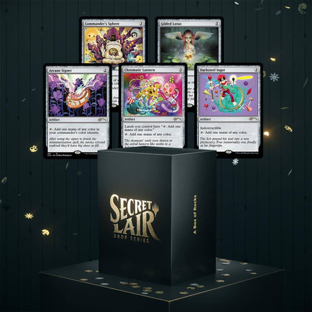 Magic: The Gathering TCG - Secret Lair Drop Series - A Box of Rocks Card Game Wizards of the Coast   