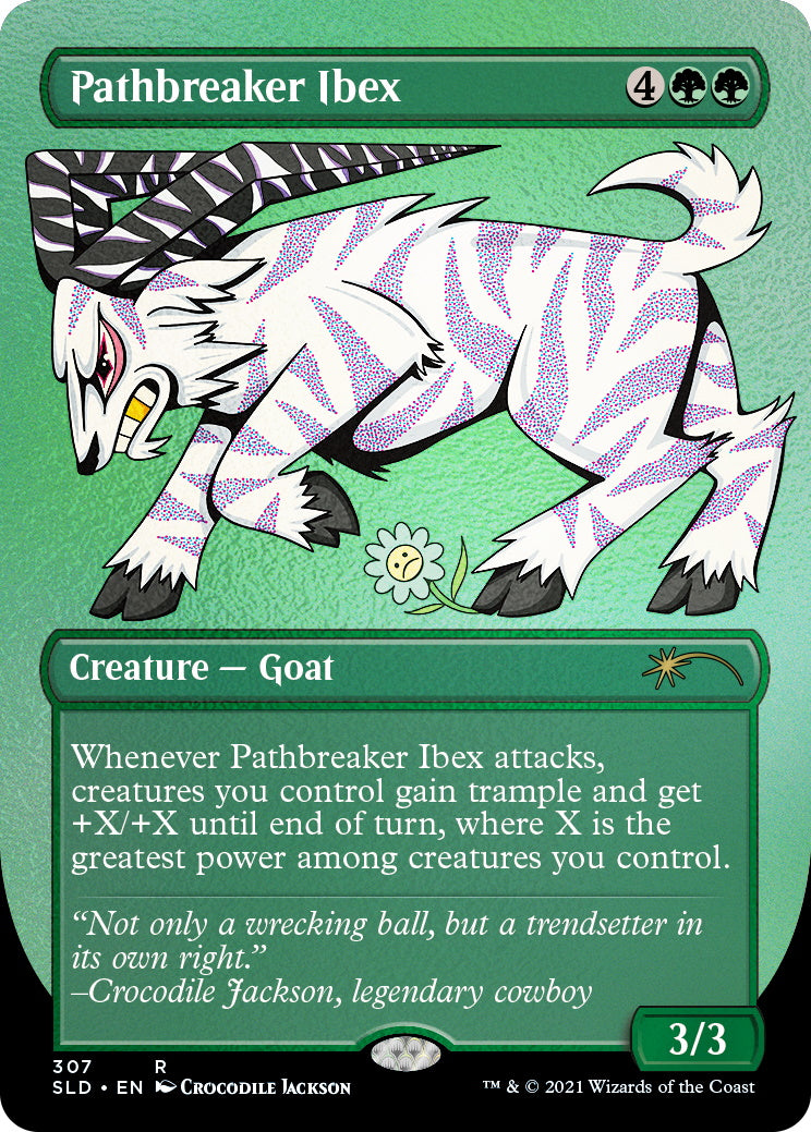 Magic: The Gathering TCG - Secret Lair Drop Series - Crocodile Jackson's Monstrous Menagerie Card Game Wizards of the Coast   