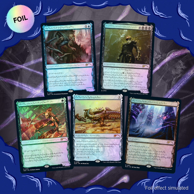 Magic: The Gathering TCG - Secret Lair Drop Series - Phyrexian Faves - Foil Edition Card Game Wizards of the Coast   