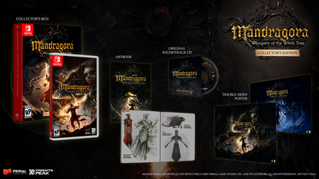 Mandragora: Whispers of the Witch Tree - Collector's Edition [Nintendo Switch] Nintendo Switch Video Game Knights Peak