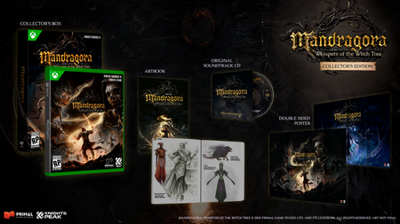 Mandragora: Whispers of the Witch Tree - Collector's Edition [Xbox Series X] Xbox Series X Video Game Knights Peak