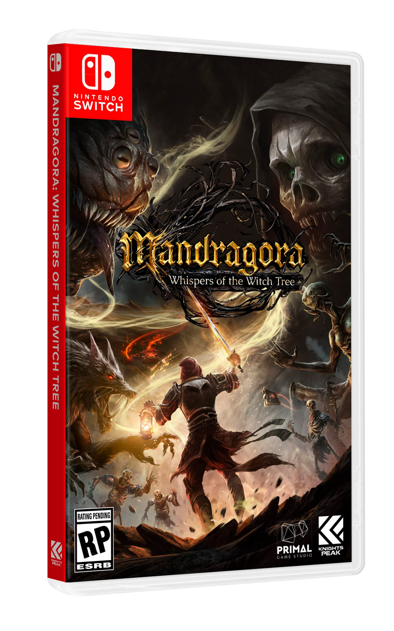 Mandragora: Whispers of the Witch Tree - Standard Edition [Nintendo Switch] Nintendo Switch Video Game Knights Peak
