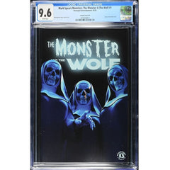 Mark Spears Monster and the Wolf #1 [Mark Spears CGC 9.6 CVR A70 Glow] 2025 Comics Keenspot