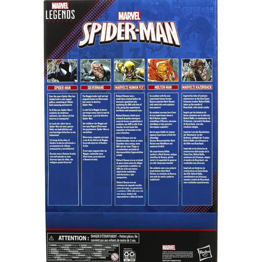 Marvel Legends Series: Spider-Man Multipack - Five 6-Inch Action Figures Toys & Games Hasbro   