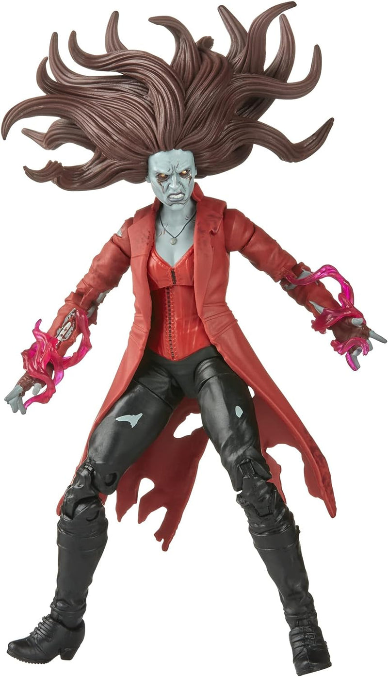 Marvel Legends Series: What If - Zombie Scarlet Witch 6-Inch Action Figure [Toys, Ages 4+] Toys & Games Hasbro   