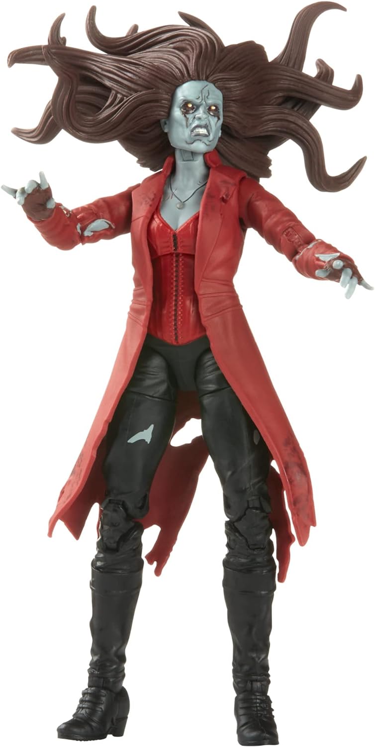 Marvel Legends Series: What If - Zombie Scarlet Witch 6-Inch Action Figure [Toys, Ages 4+] Toys & Games Hasbro   