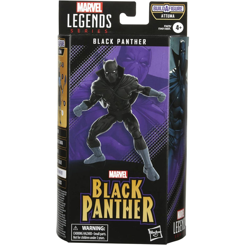 Marvel Legends Series: Black Panther - Black Panther 6-Inch Action Figure [Toys, Ages 4+] Toys & Games Hasbro   