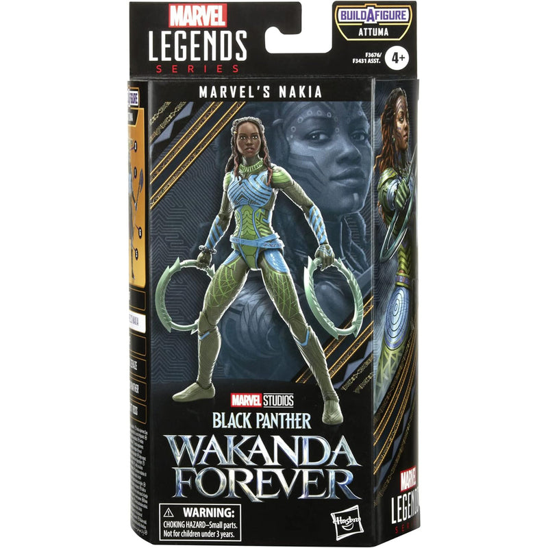 Marvel Legends Series: Black Panther Wakanda Forever - Marvel's Nakia 6-Inch Action Figure [Toys, Ages 4+] Toys & Games Hasbro   