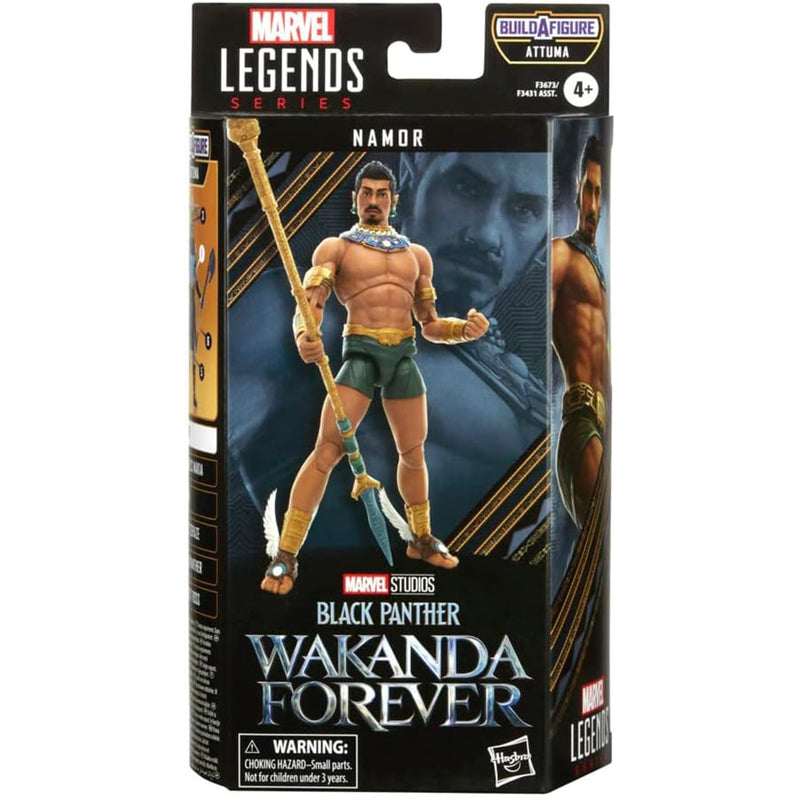 Marvel Legends Series: Black Panther Wakanda Forever - Namor 6-Inch Action Figure [Toys, Ages 4+] Toys & Games Hasbro   