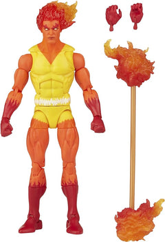 Marvel Legends Series: Retro Fantastic Four Firelord 6-Inch Action Figure [Toys, Ages 4+] Toys & Games Hasbro   