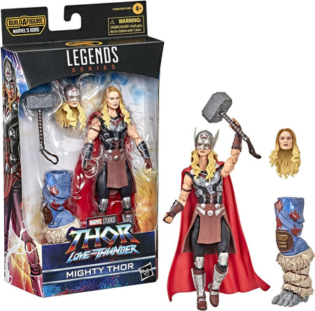 Marvel Legends Series: Thor: Love and Thunder Mighty Thor 6-Inch Action Figure [Toys, Ages 4+] Toys & Games Hasbro   