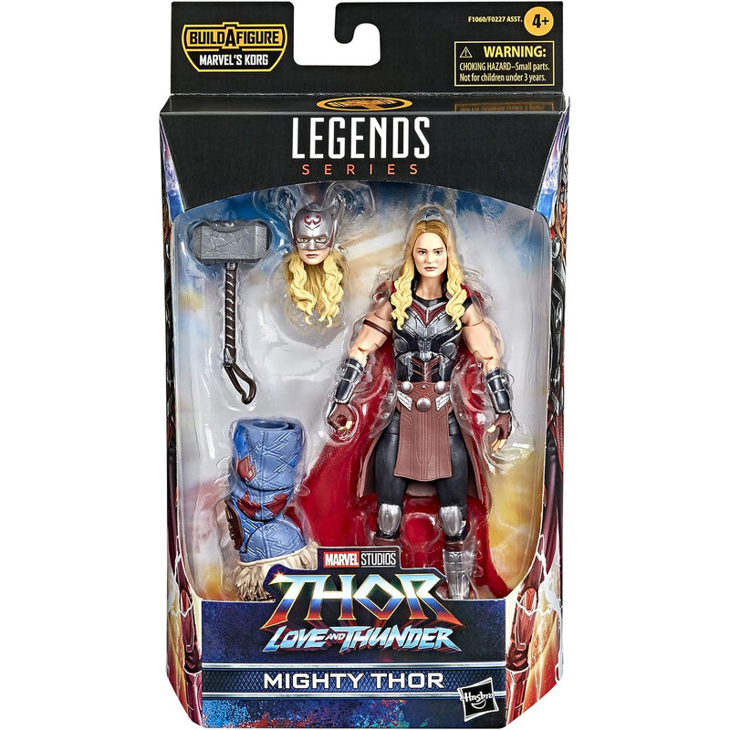 Marvel Legends Series: Thor: Love and Thunder Mighty Thor 6-Inch Action Figure [Toys, Ages 4+] Toys & Games Hasbro   