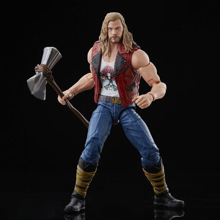 Marvel Legends Series: Thor: Love and Thunder Ravager Thor 6-Inch Action Figure [Toys, Ages 4+] Toys & Games Hasbro   