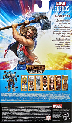 Marvel Legends Series: Thor: Love and Thunder Ravager Thor 6-Inch Action Figure [Toys, Ages 4+] Toys & Games Hasbro   