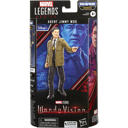 Marvel Legends Series: WandaVision - Agent Jimmy Woo 6-Inch Action Figure [Toys, Ages 4+] Toys & Games Hasbro   