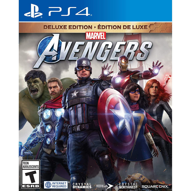 Marvel's Avengers - Deluxe Edition [PlayStation 4] PlayStation 4 Video Game Square Enix   