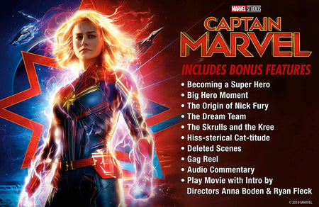 Marvel's Captain Marvel [Blu-ray] DVDs & Blu-Rays Marvel   