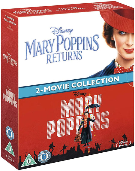 Mary Poppins: 2-Movie Collection [Blu-Ray Box Set] DVDs & Blu-Rays Disney   