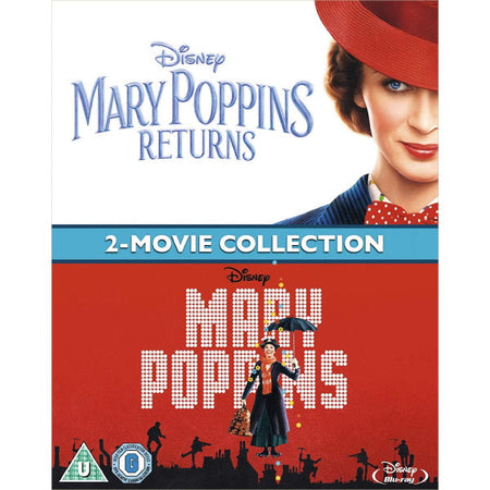 Mary Poppins: 2-Movie Collection [Blu-Ray Box Set] DVDs & Blu-Rays Disney   