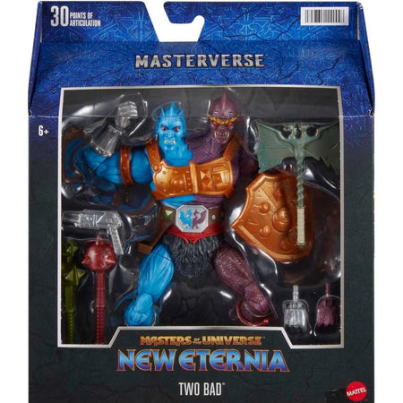 Masters of the Universe Masterverse New Eternia: Two Bad Toys & Games Mattel   