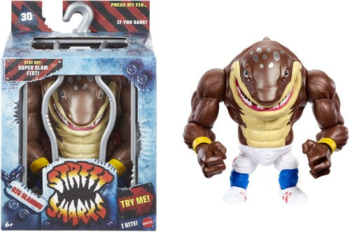 Street Sharks: BIG SLAMMU - 30th Anniversary Action Figure Toys & Games Mattel   