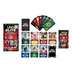 Mattel: UNO Elite NFL 2025 Core Edition Booster Set Toys & Games Mattel