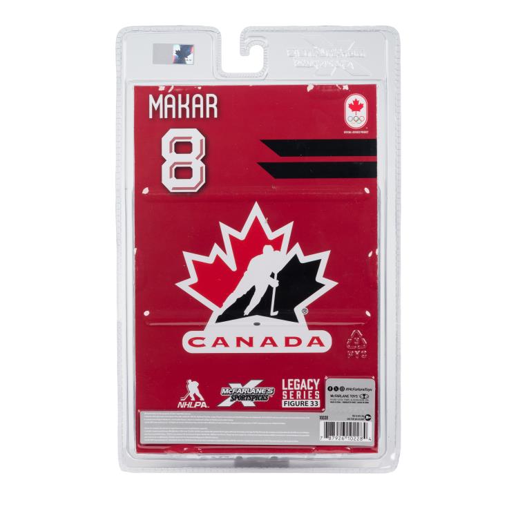 McFarlane SportsPicks NHL: Cale Makar (Hockey Canada) Olympics - 7" Figure Toys & Games McFarlane Toys