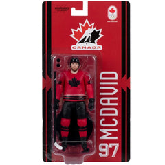 McFarlane SportsPicks NHL: Connor McDavid (Hockey Canada) Olympics 6" Articulated Figure Toys & Games McFarlane Toys