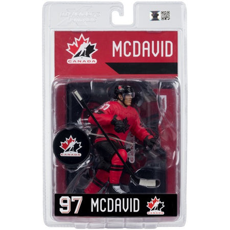 McFarlane SportsPicks NHL:Connor McDavid (Hockey Canada) Olympics - 7" Figure Toys & Games McFarlane Toys