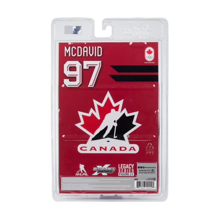 McFarlane SportsPicks NHL:Connor McDavid (Hockey Canada) Olympics - 7" Figure Toys & Games McFarlane Toys