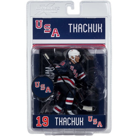 McFarlane SportsPicks NHL: Matthew Tkachuk (USA Hockey) Olympics - 7" Figure Toys & Games McFarlane Toys