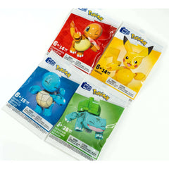MEGA Pokemon: Bulbasaur, Charmander, Squirtle, Pikachu - Bundle of 4 Toys & Games MEGA