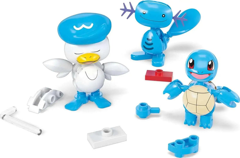 MEGA Pokemon: Water-Type Trainer Team - [Wooper, Magikarp, Quaxly & Squirtle]] Toys & Games MEGA
