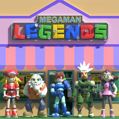 Mega Man Legends - 2LP Vinyl Soundtrack - Exclusive Variant [Audio Vinyl] Audio CD/Vinyl Limited Run Games   