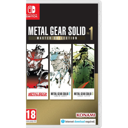 Metal Gear Solid: Master Collection Vol. 1 - Day One Edition [Nintendo Switch] Nintendo Switch Video Game Konami   