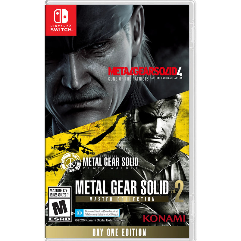 Metal Gear Solid: Master Collection - Vol. 2 [Nintendo Switch] Nintendo Switch Video Game Konami