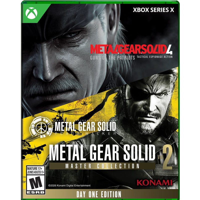Metal Gear Solid: Master Collection - Vol. 2 [Xbox Series X] Xbox Series X Video Game Konami