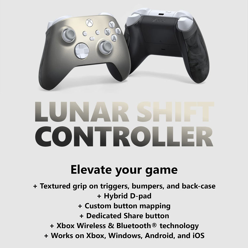 Xbox Wireless Controller - Lunar Shift Special Edition [Xbox Series X/S + Xbox One Accessory] Xbox One Accessories Microsoft   