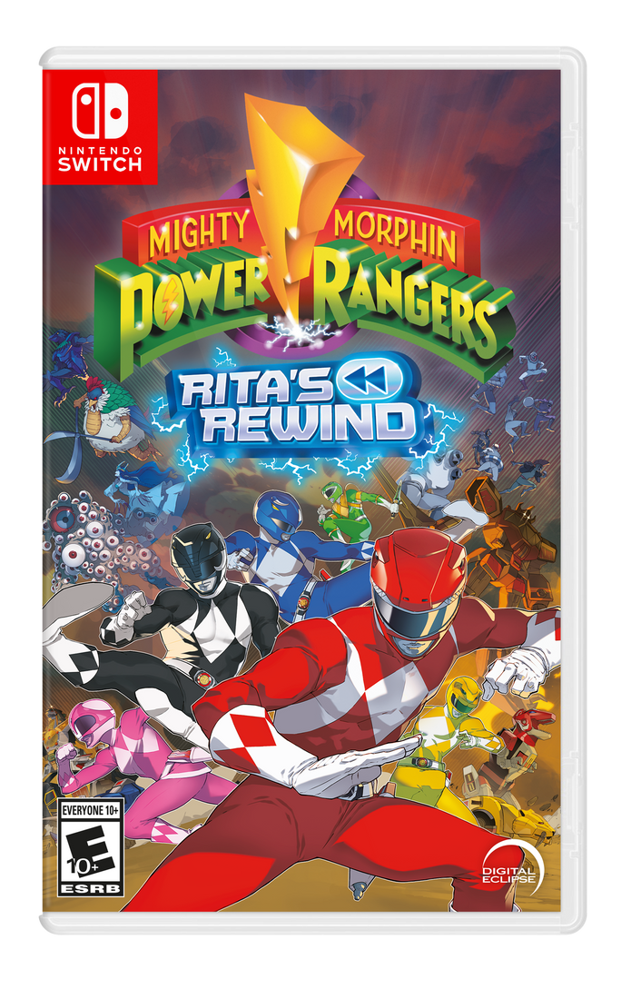 Mighty Morphin Power Rangers: Rita's Rewind - Deluxe Edition [Nintendo Switch] Nintendo Switch Video Game U & I Entertainment