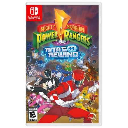 Mighty Morphin Power Rangers: Rita's Rewind - Standard Edition [Nintendo Switch] Nintendo Switch Video Game U & I Entertainment