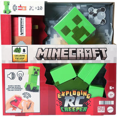 Minecraft: Exploding RC Creeper with Lights & Sounds with 10 Explosion Particles & DLC Code Toys & Games Mattel