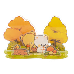 milkmochabear: Forest Forage Acrylic Standee Standee Milkmochabear   