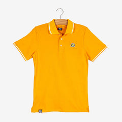 milkmochabear: Matcha Polo Shirt Polos Milkmochabear Yellow Men XS