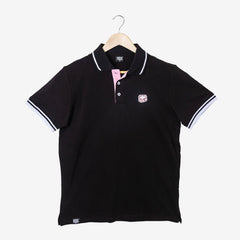 milkmochabear: Milk Polo Shirt Polos Milkmochabear Black Men XS