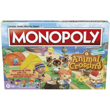 Monopoly: Animal Crossing New Horizons Edition (French) [Board Game, 2-4 Players] Board Game Hasbro   