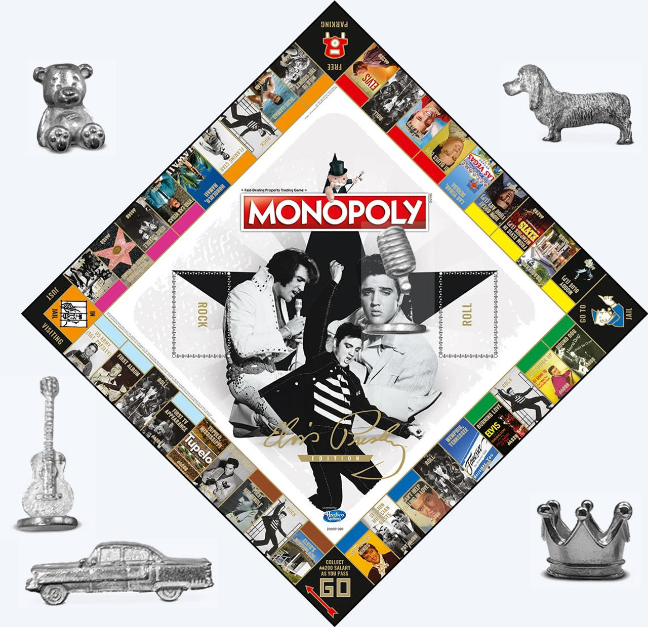 Monopoly: Elvis Presley Edition [Board Game, 2-6 Players] – Shopville