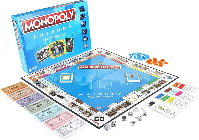 Monopoly: Friends the TV Series Edition [Board Game, 2-6 Players] Board Game Hasbro   