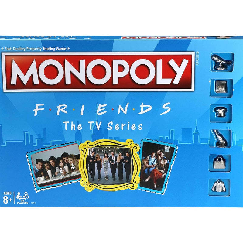 Monopoly: Friends the TV Series Edition [Board Game, 2-6 Players] Board Game Hasbro   