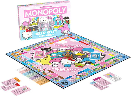 Monopoly: Hello Kitty and Friends [Board Game, 2-6 Players] Board Game USAopoly   