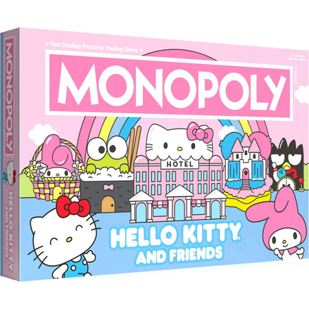 Monopoly: Hello Kitty and Friends [Board Game, 2-6 Players] Board Game USAopoly   